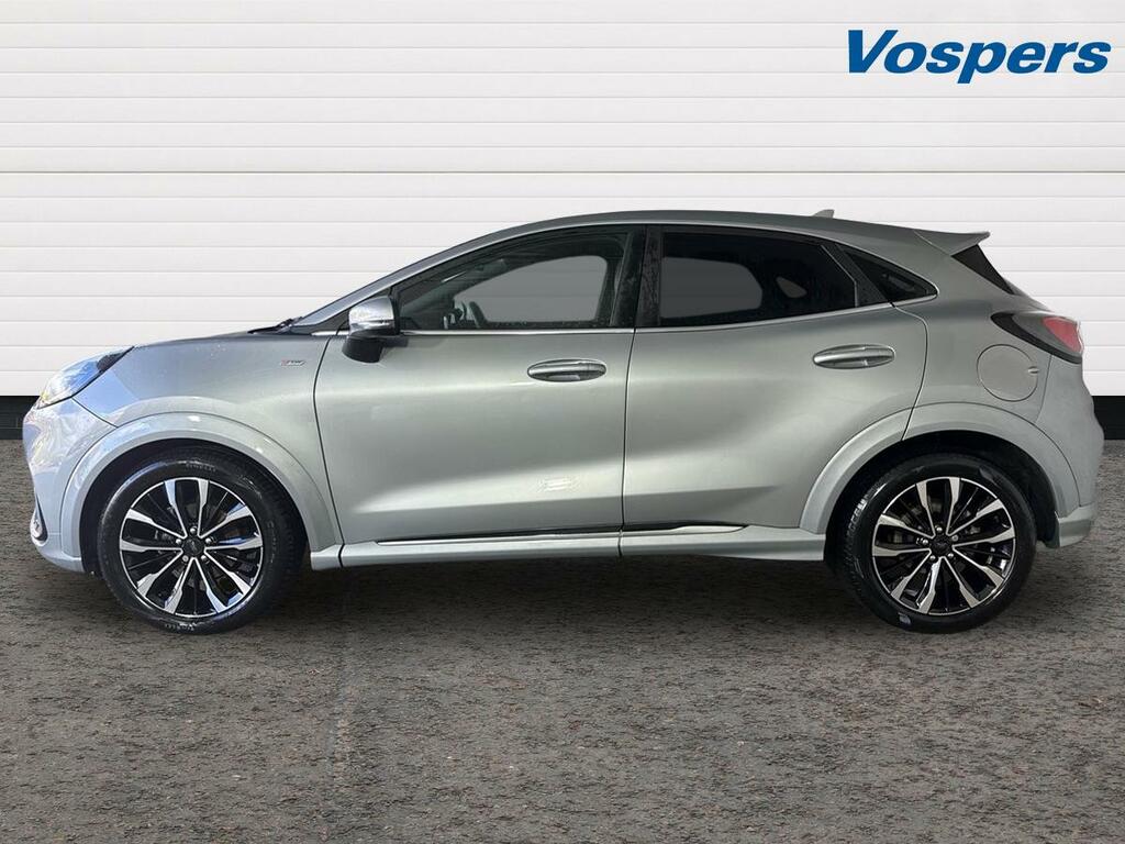 Ford Puma 1.0 Ecoboost Hybrid Mhev 155 St-line Vignale SD72MHK Silver #4