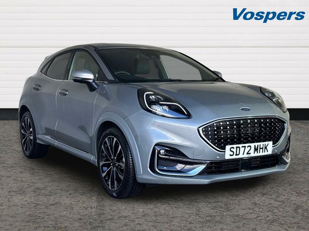 Ford Puma 1.0 Ecoboost Hybrid Mhev 155 St-line Vignale Silver