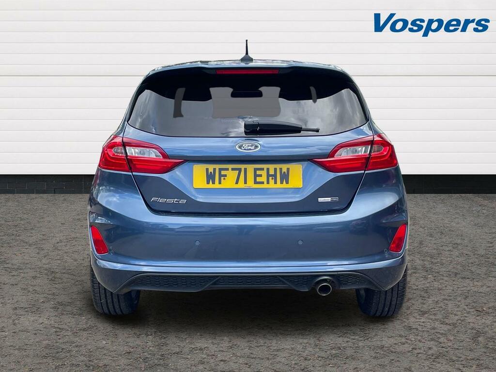 Ford Fiesta 1.0 Ecoboost Hybrid Mhev 125 St-line Edition WF71EHW Blue #6