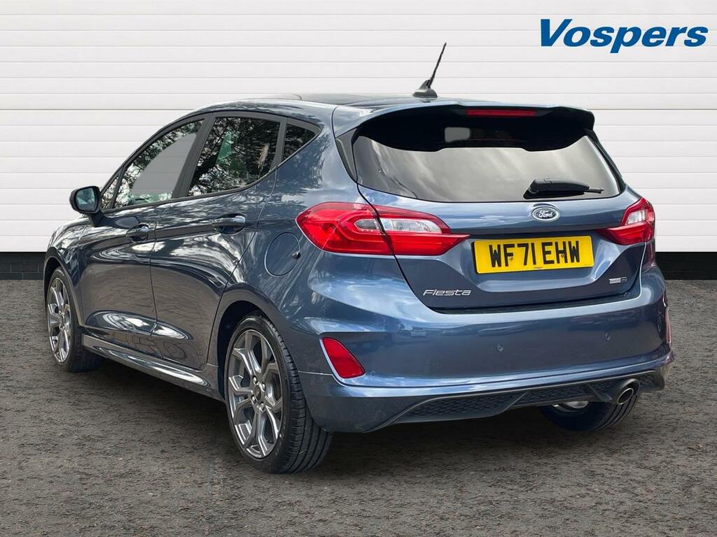 Ford Fiesta 1.0 Ecoboost Hybrid Mhev 125 St-line Edition WF71EHW Blue #5