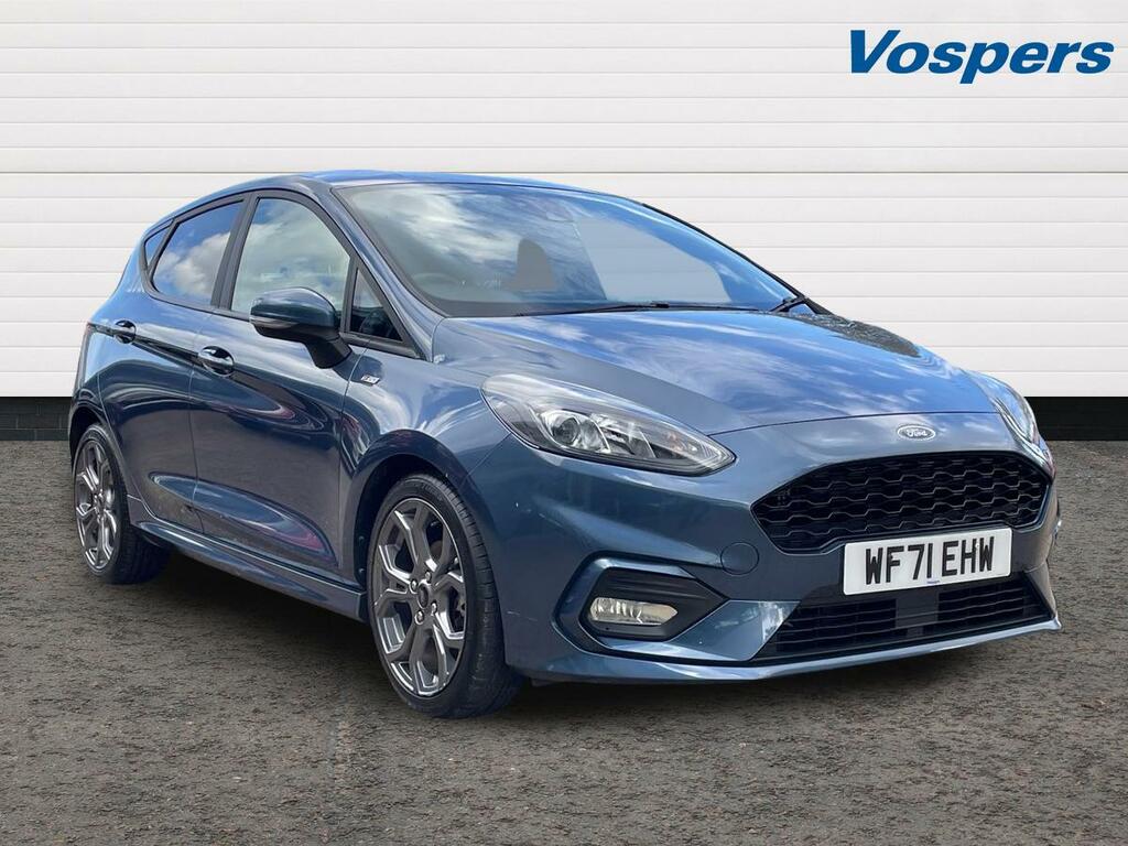 Ford Fiesta 1.0 Ecoboost Hybrid Mhev 125 St-line Edition Blue