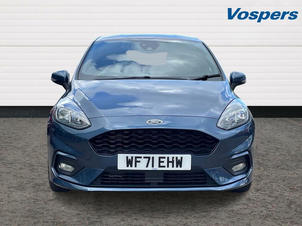Ford Fiesta 1.0 Ecoboost Hybrid Mhev 125 St-line Edition WF71EHW Blue #2