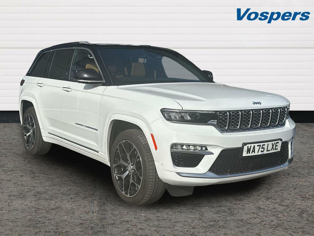 Jeep Grand Cherokee 2.0 Turbo 4Xe Phev Summit Reserve White