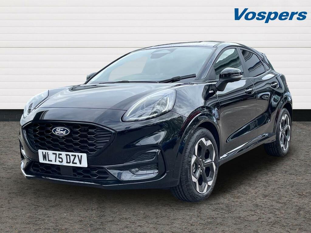 Ford Puma 1.0 Ecoboost Hybrid Mhev St-line X Black #3