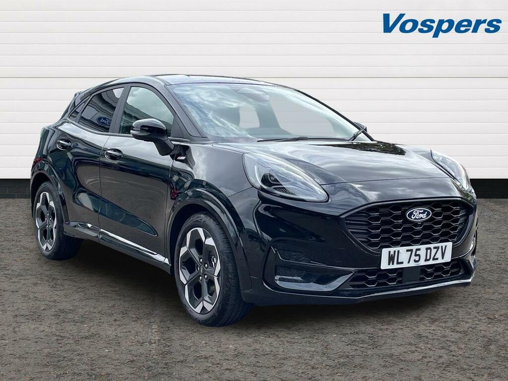 Ford Puma 1.0 Ecoboost Hybrid Mhev St-line X Black
