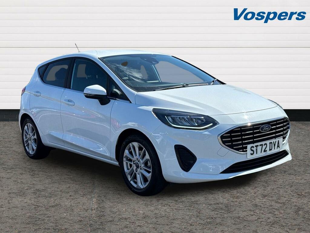 Ford Fiesta 1.0 Ecoboost Hybrid Mhev 125 Titanium White