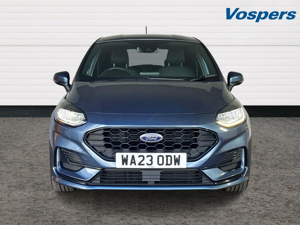 Ford Fiesta 1.0 Ecoboost St-line X WA23ODW Blue #2