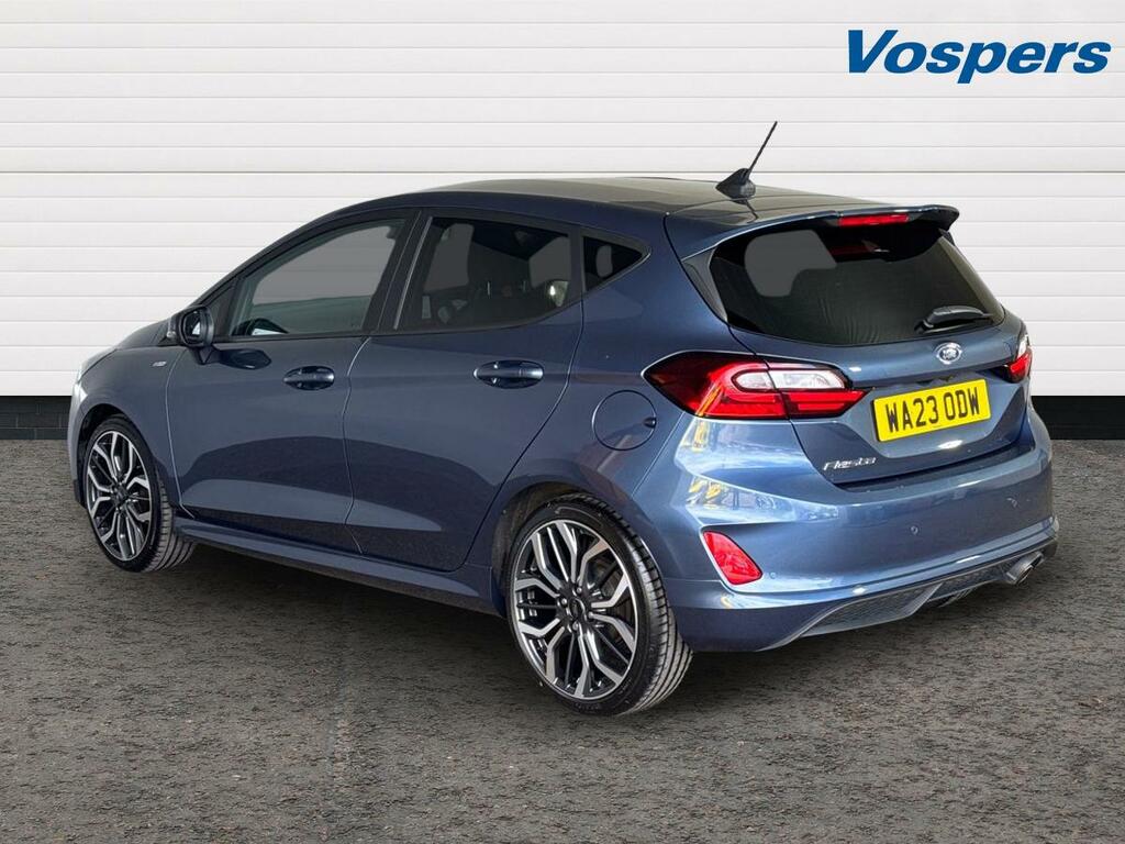 Ford Fiesta 1.0 Ecoboost St-line X WA23ODW Blue #5