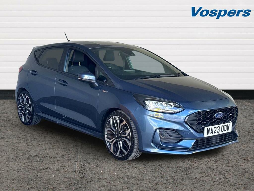 Ford Fiesta 1.0 Ecoboost St-line X Blue