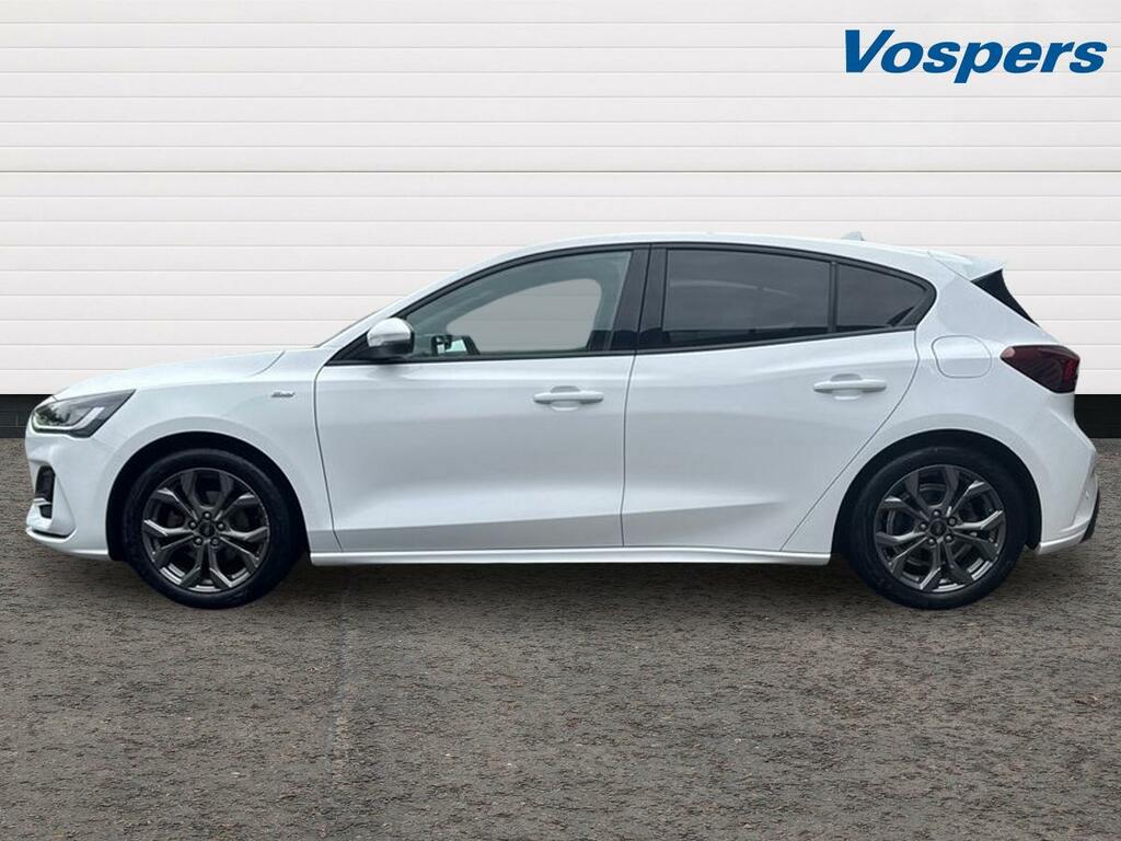 Ford Focus 1.0 Ecoboost St-line YX23KHZ White #4
