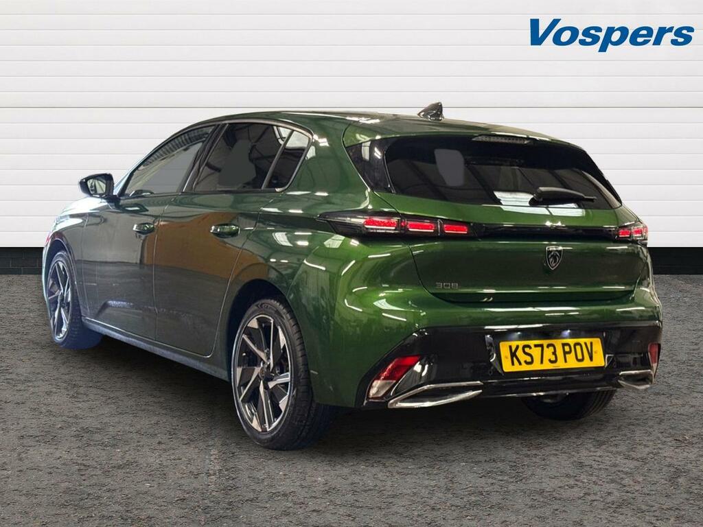Peugeot 308 1.5 Bluehdi Allure Premium Eat8 KS73POV Green #5