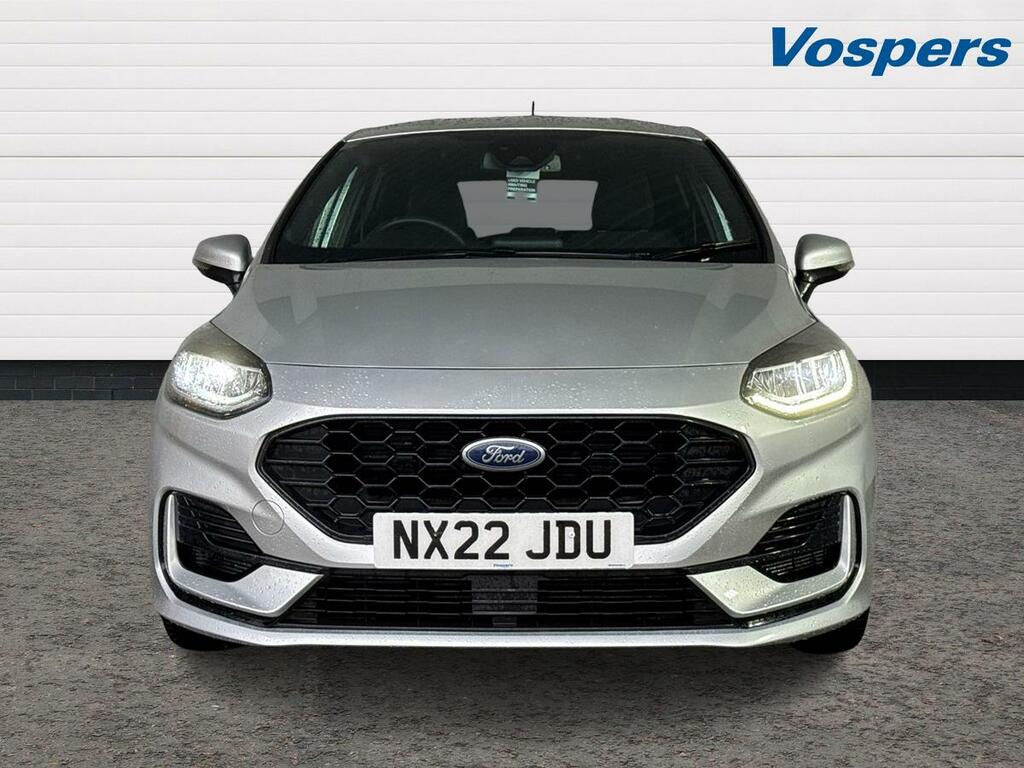Ford Fiesta 1.0 Ecoboost St-line NX22JDU Silver #2