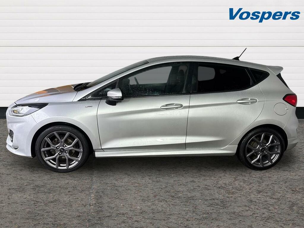 Ford Fiesta 1.0 Ecoboost St-line NX22JDU Silver #4