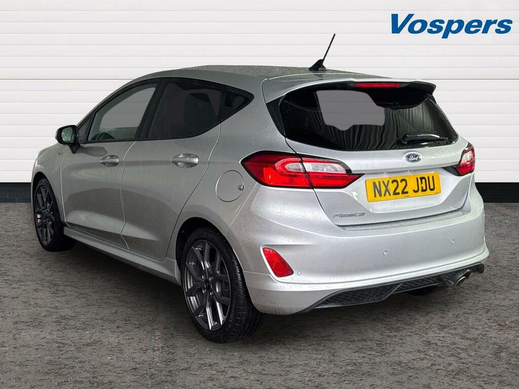 Ford Fiesta 1.0 Ecoboost St-line NX22JDU Silver #5