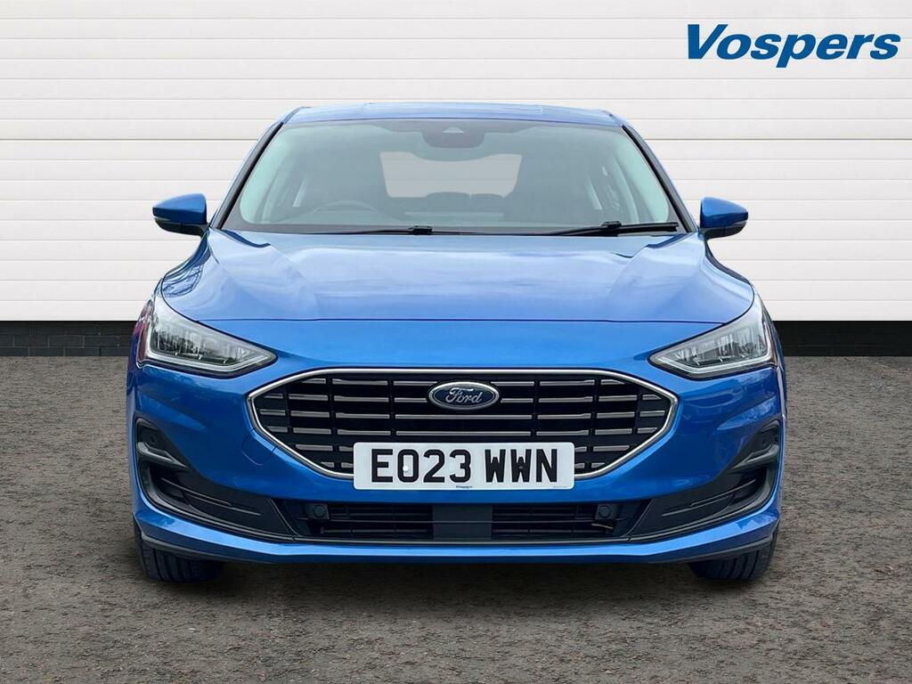 Ford Focus 1.0 Ecoboost Hybrid Mhev 155 Titanium EO23WWN Blue #2