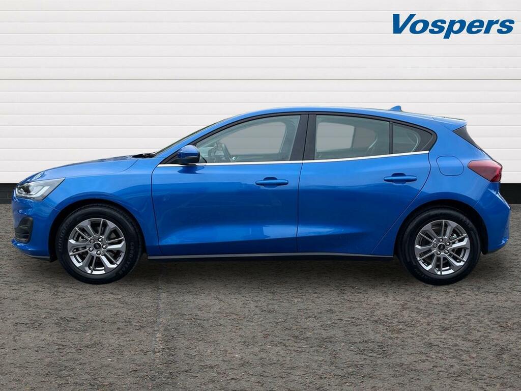 Ford Focus 1.0 Ecoboost Hybrid Mhev 155 Titanium EO23WWN Blue #4