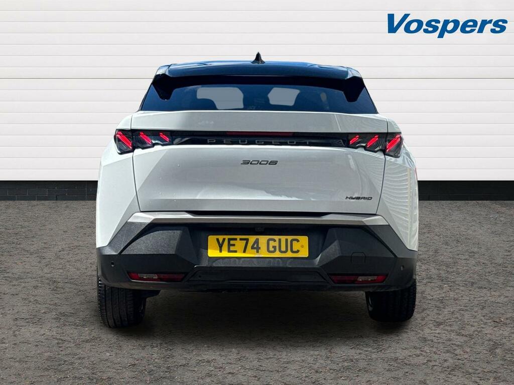 Peugeot 3008 1.2 Hybrid 136 Gt E-dsc6 YE74GUC White #6