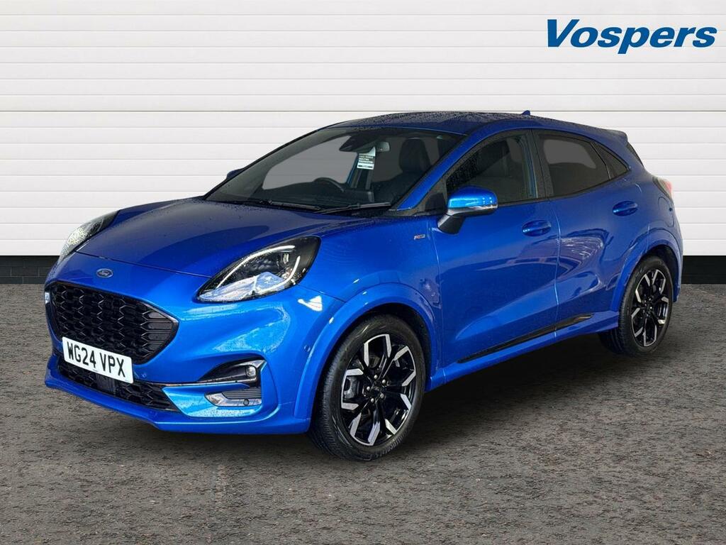 Ford Puma 1.0 Ecoboost Hybrid Mhev St-line X Dct WG24VPX Blue #3