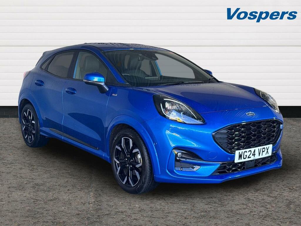 Ford Puma 1.0 Ecoboost Hybrid Mhev St-line X Dct Blue