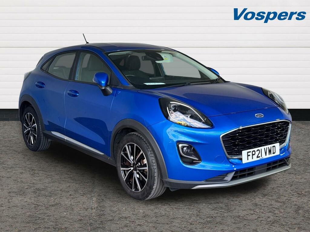 Ford Puma 1.0 Ecoboost Hybrid Mhev Titanium Blue