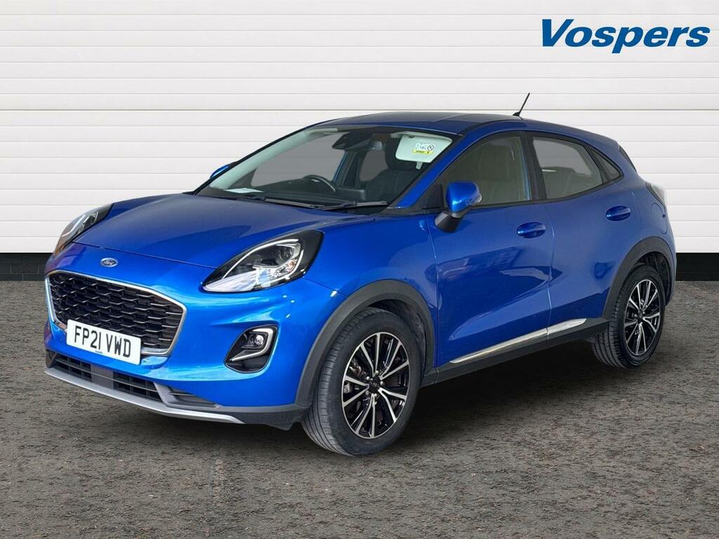 Ford Puma 1.0 Ecoboost Hybrid Mhev Titanium FP21VWD Blue #3