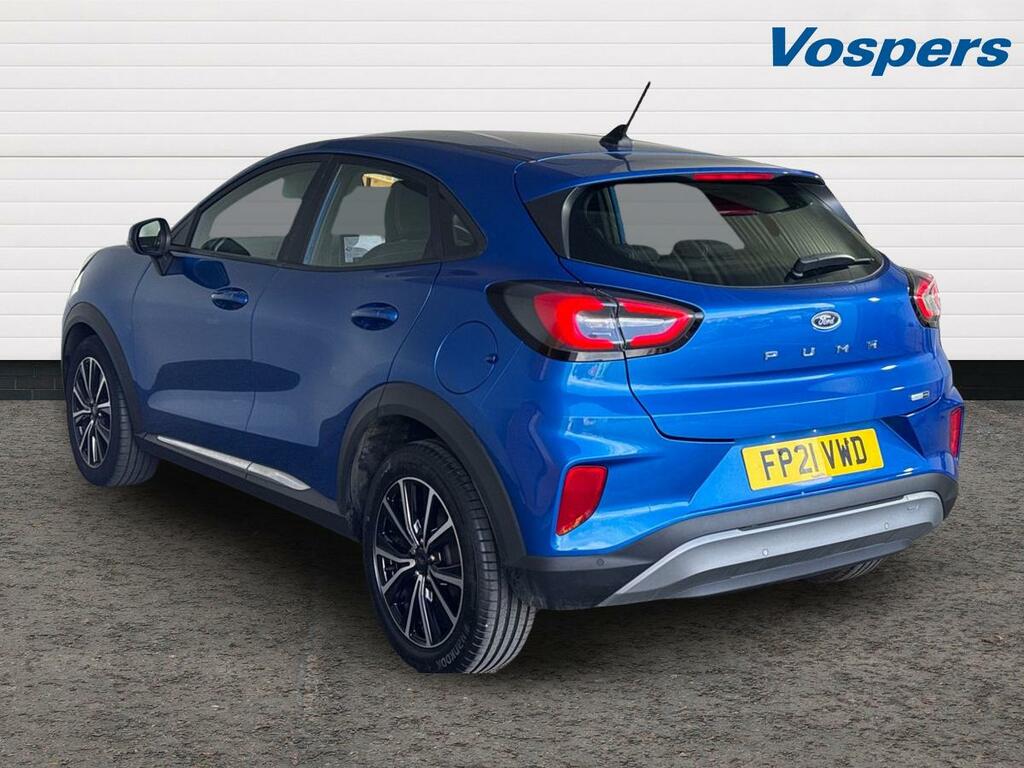 Ford Puma 1.0 Ecoboost Hybrid Mhev Titanium FP21VWD Blue #5