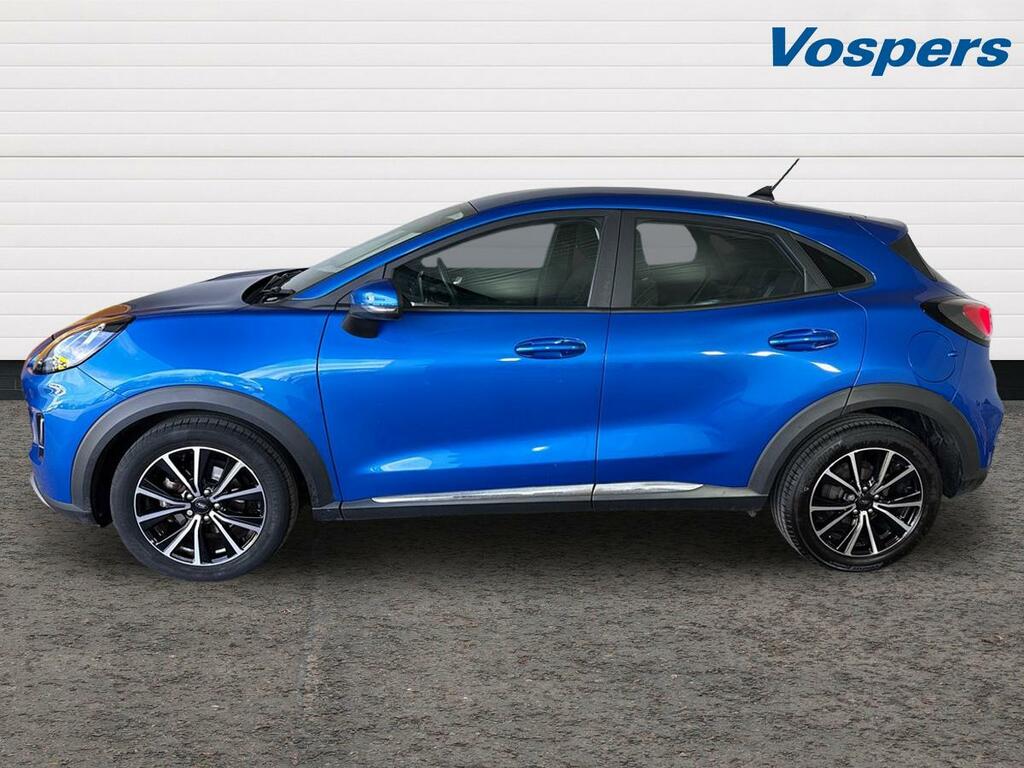Ford Puma 1.0 Ecoboost Hybrid Mhev Titanium FP21VWD Blue #4