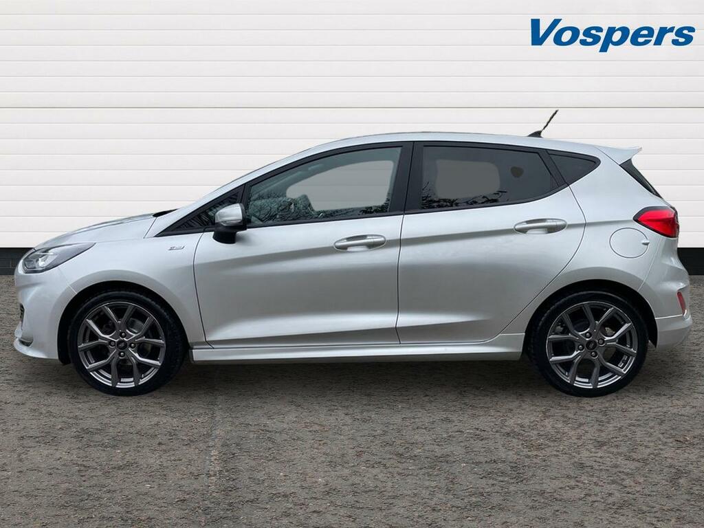 Ford Fiesta 1.0 Ecoboost St-line CX23WDF Silver #4