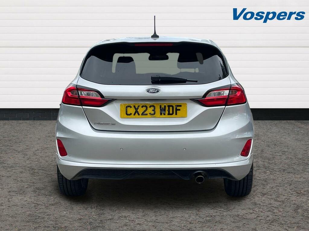 Ford Fiesta 1.0 Ecoboost St-line CX23WDF Silver #6