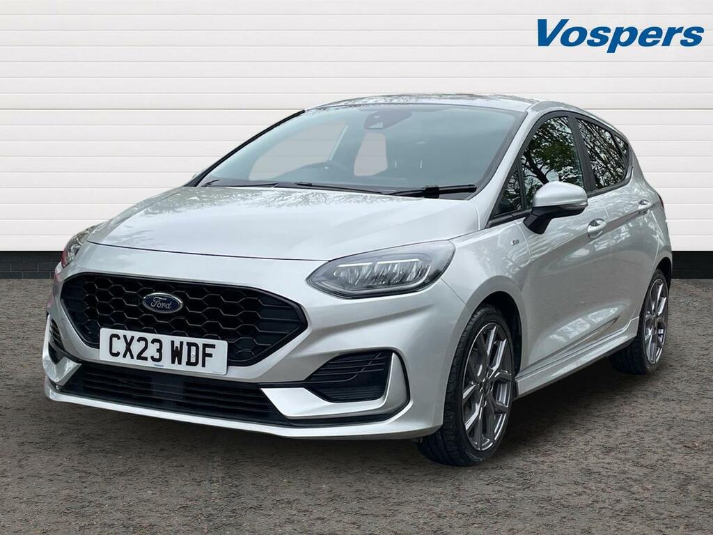 Ford Fiesta 1.0 Ecoboost St-line CX23WDF Silver #3