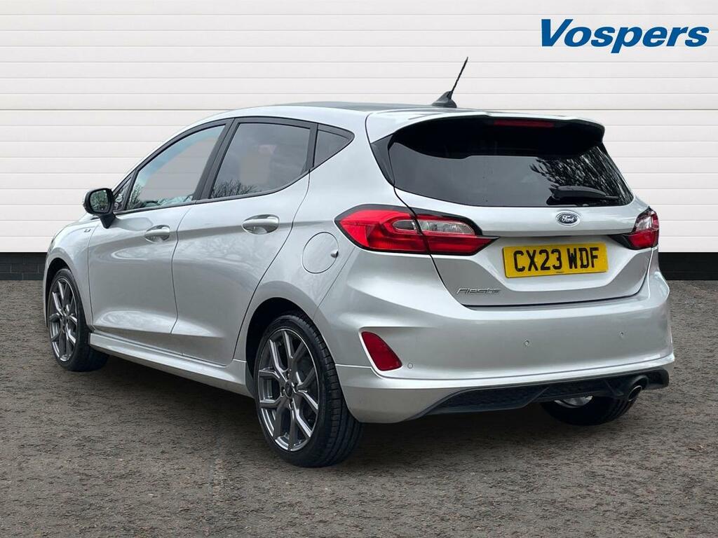 Ford Fiesta 1.0 Ecoboost St-line CX23WDF Silver #5
