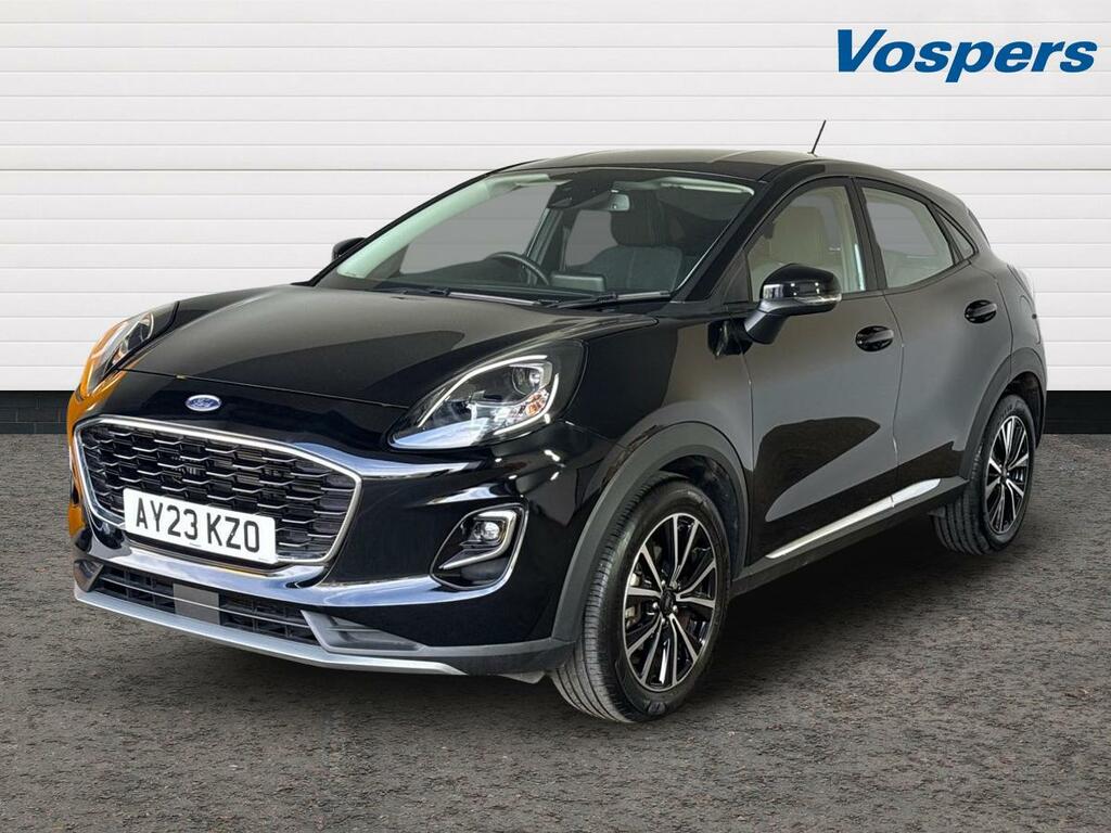 Ford Puma 1.0 Ecoboost Hybrid Mhev 155 Titanium AY23KZO Black #3