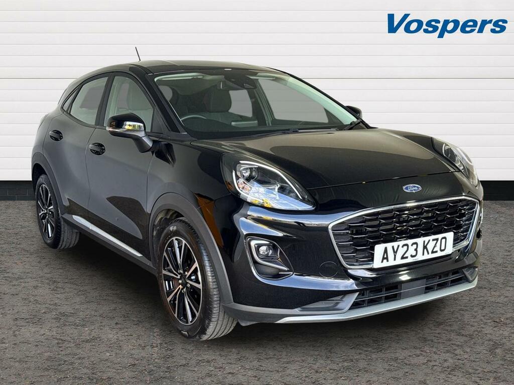 Ford Puma 1.0 Ecoboost Hybrid Mhev 155 Titanium Black