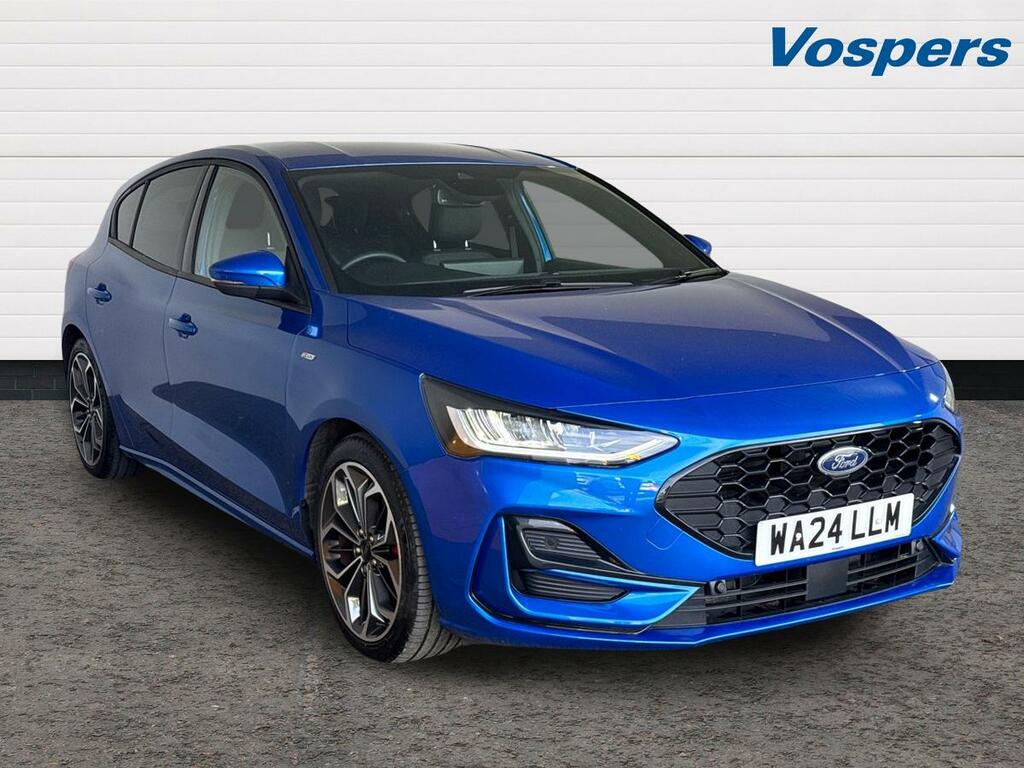 Ford Focus 1.0 Ecoboost Hybrid Mhev 155 St-line X WA24LLM Blue