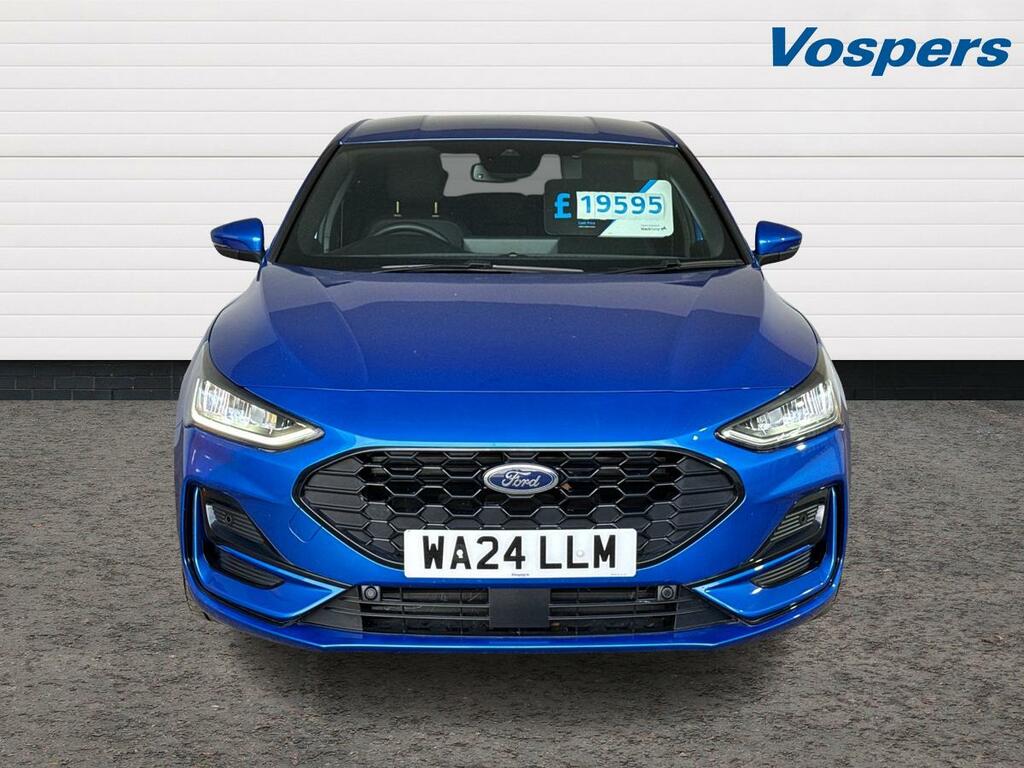 Ford Focus 1.0 Ecoboost Hybrid Mhev 155 St-line X WA24LLM Blue #2