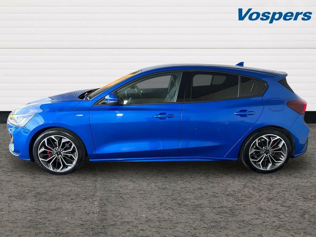 Ford Focus 1.0 Ecoboost Hybrid Mhev 155 St-line X WA24LLM Blue #4