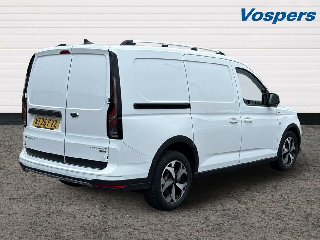 Ford Transit Connect 1.5 Ecoboost Phev 150 Active Flexcab Van WT25FVZ White #3
