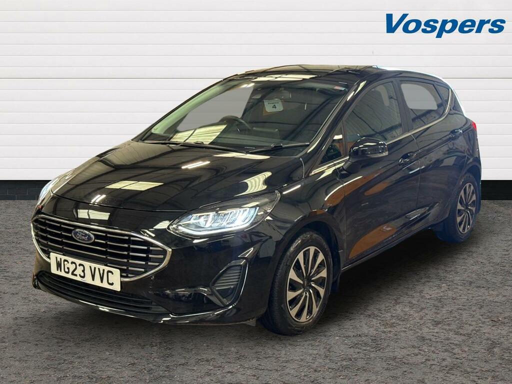 Ford Fiesta 1.0 Ecoboost Hybrid Mhev 125 Titanium WG23VVC Black #3