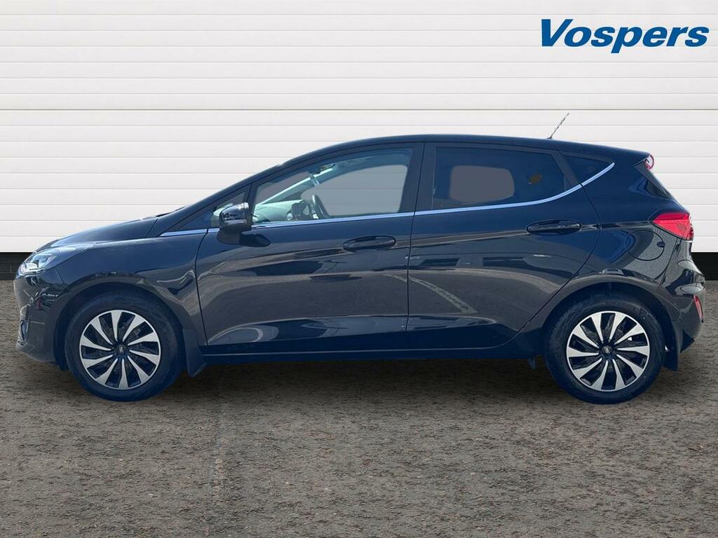Ford Fiesta 1.0 Ecoboost Hybrid Mhev 125 Titanium WG23VVC Black #4