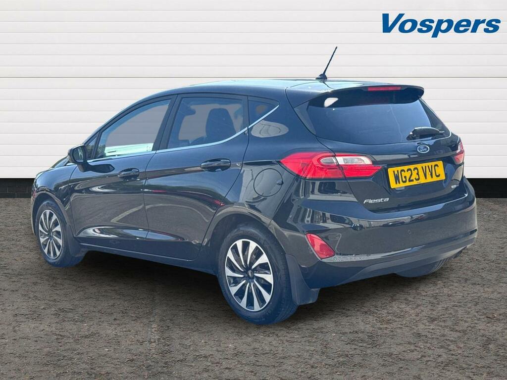 Ford Fiesta 1.0 Ecoboost Hybrid Mhev 125 Titanium WG23VVC Black #5