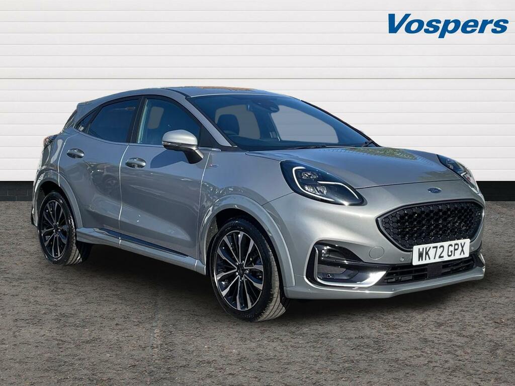 Ford Puma 1.0 Ecoboost Hybrid Mhev 155 St-line Vignale Silver