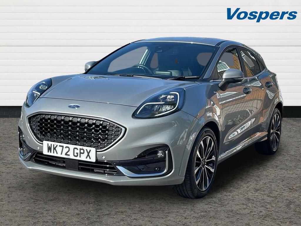 Ford Puma 1.0 Ecoboost Hybrid Mhev 155 St-line Vignale WK72GPX Silver #3