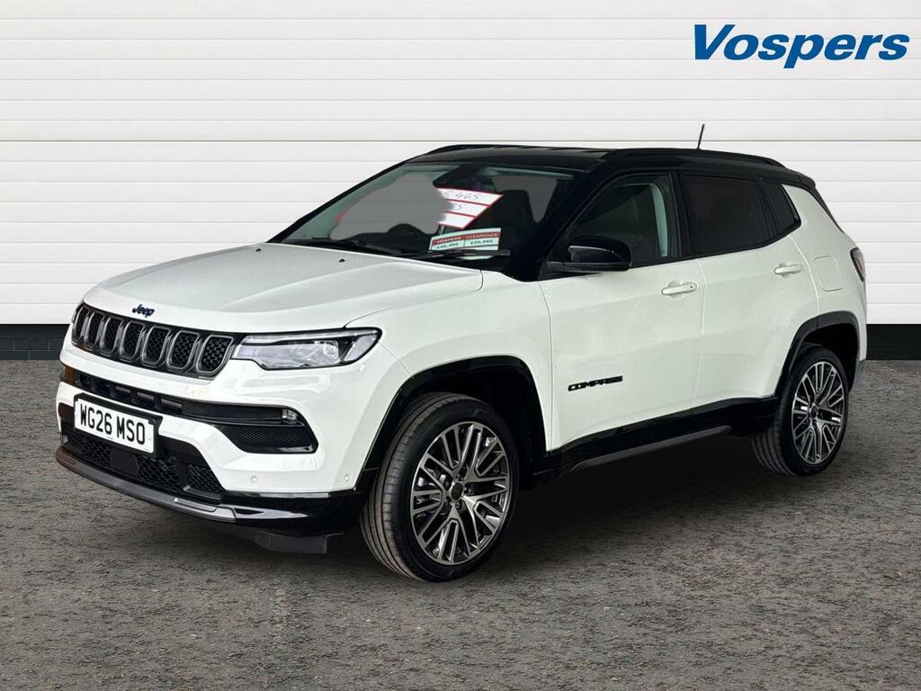 Jeep Compass 1.3 T4 Gse 4Xe Phev Summit WG26MSO White #3