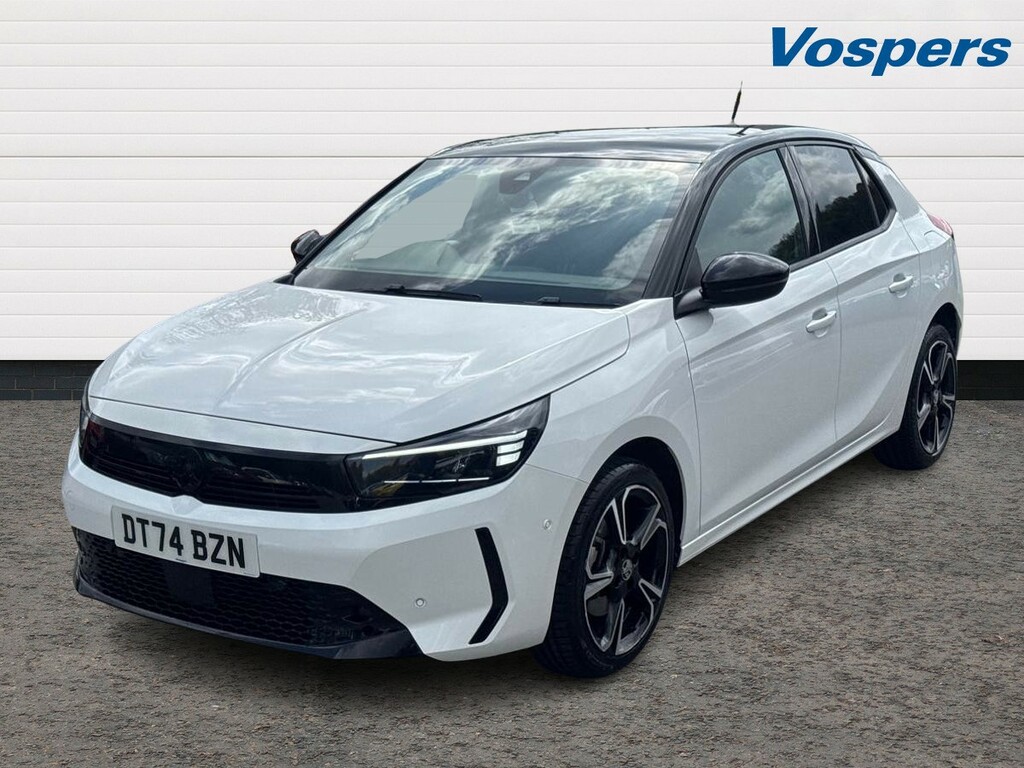 Vauxhall Corsa 1.2 Turbo Gs DT74BZN White #3