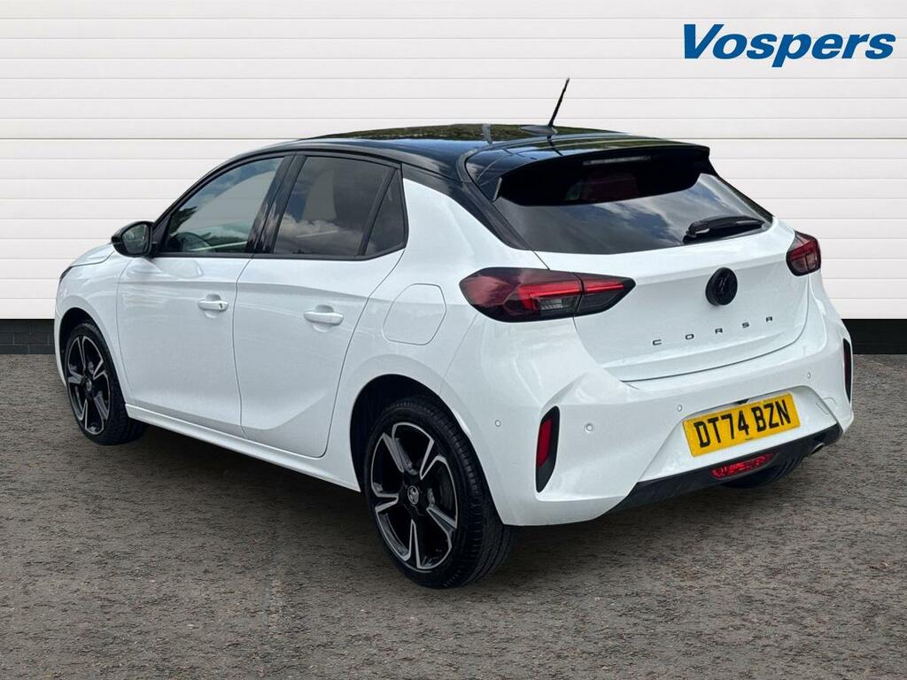 Vauxhall Corsa 1.2 Turbo Gs DT74BZN White #5