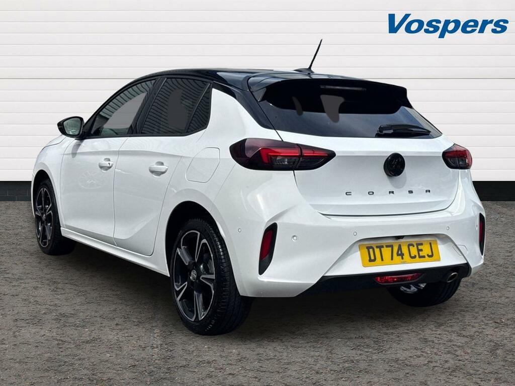 Vauxhall Corsa 1.2 Turbo Gs DT74CEJ White #5