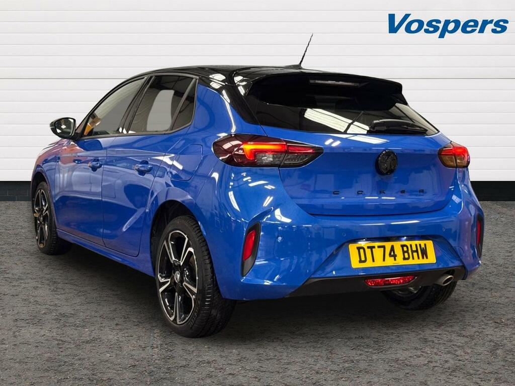 Vauxhall Corsa 1.2 Turbo Gs DT74BHW Blue #5