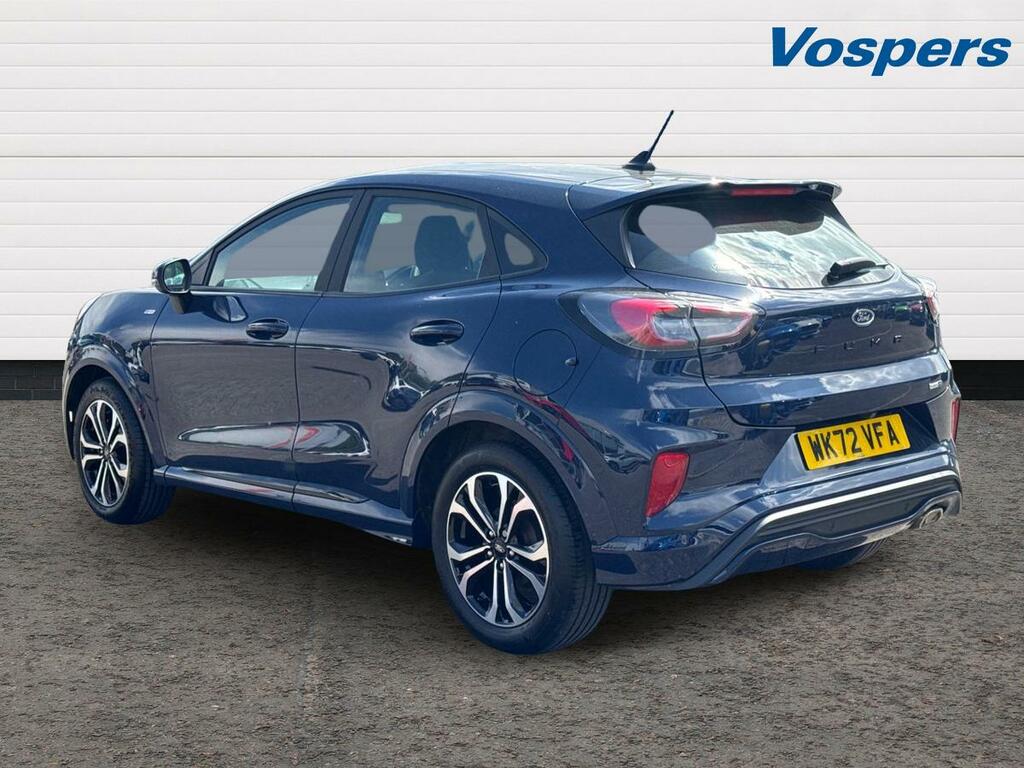 Ford Puma 1.0 Ecoboost Hybrid Mhev St-line WK72VFA Blue #5