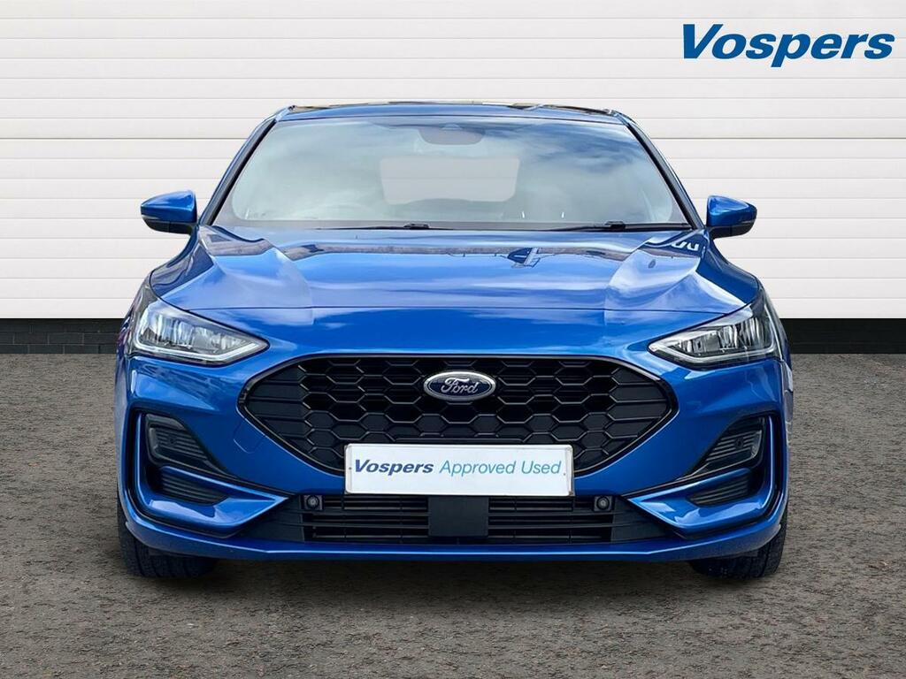 Ford Focus 1.0 Ecoboost Hybrid Mhev 155 St-line X WK74XDM Blue #2