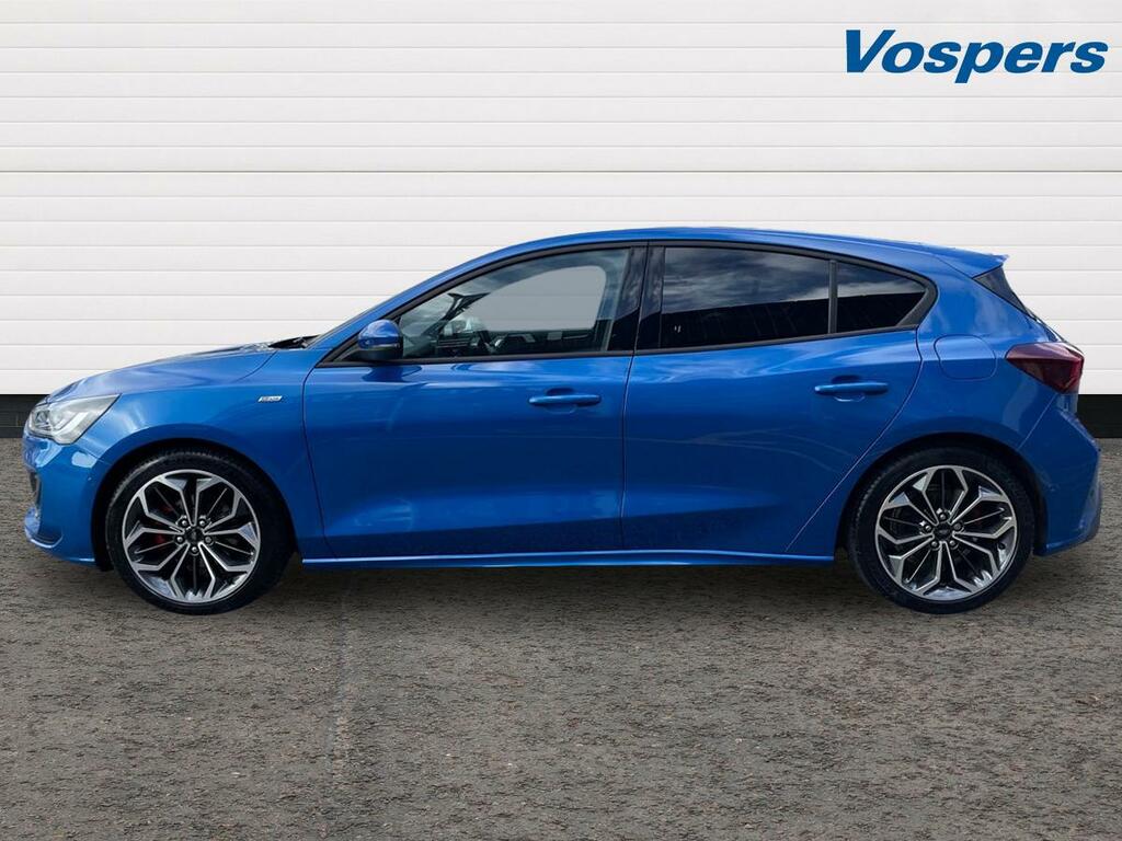 Ford Focus 1.0 Ecoboost Hybrid Mhev 155 St-line X WK74XDM Blue #4